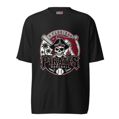 Active | Moisture Wicking Shirt | Port City Pirates | Emblem Logo