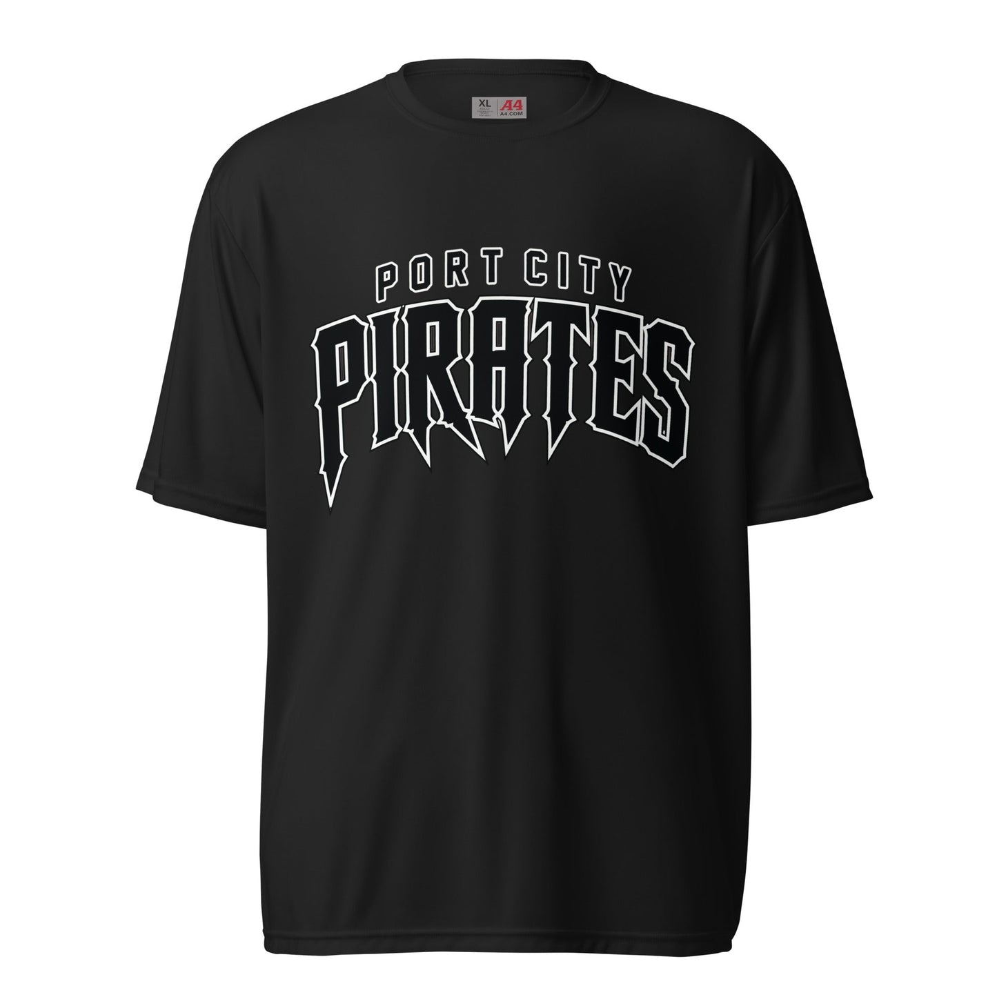 Active | Moisture Wicking Shirt | Port City Pirates | Script Logo