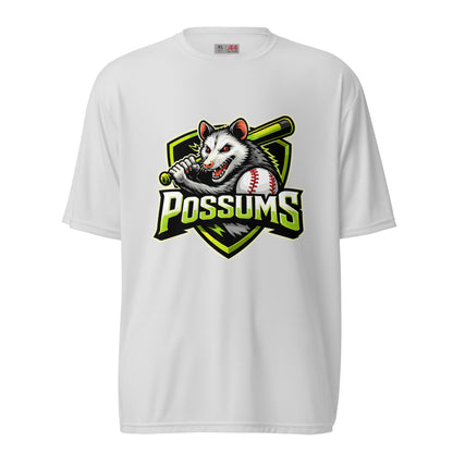 Active | Moisture Wicking Shirt | Possums | Mascot Logo