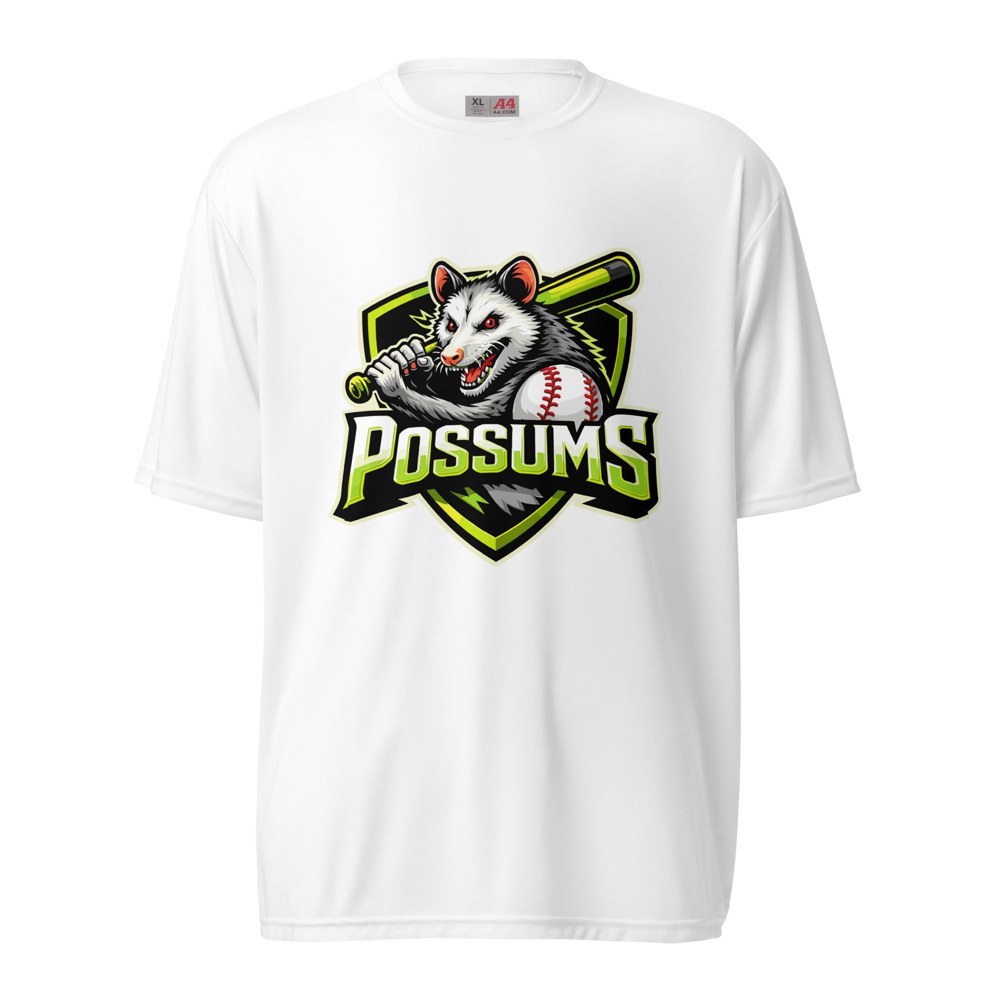 Active | Moisture Wicking Shirt | Possums | Mascot Logo