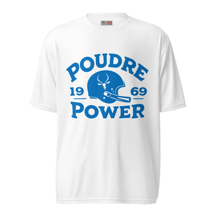 Active | Moisture Wicking Shirt | Poudre Football | Crest Logo