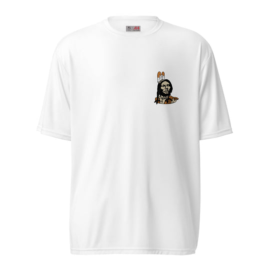 Active | Moisture Wicking Shirt | Powhatan lacrosse | Mascot Logo