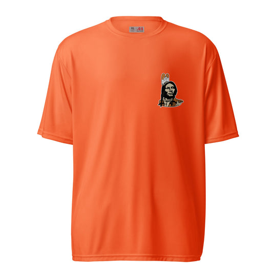 Active | Moisture Wicking Shirt | Powhatan lacrosse | Mascot Logo