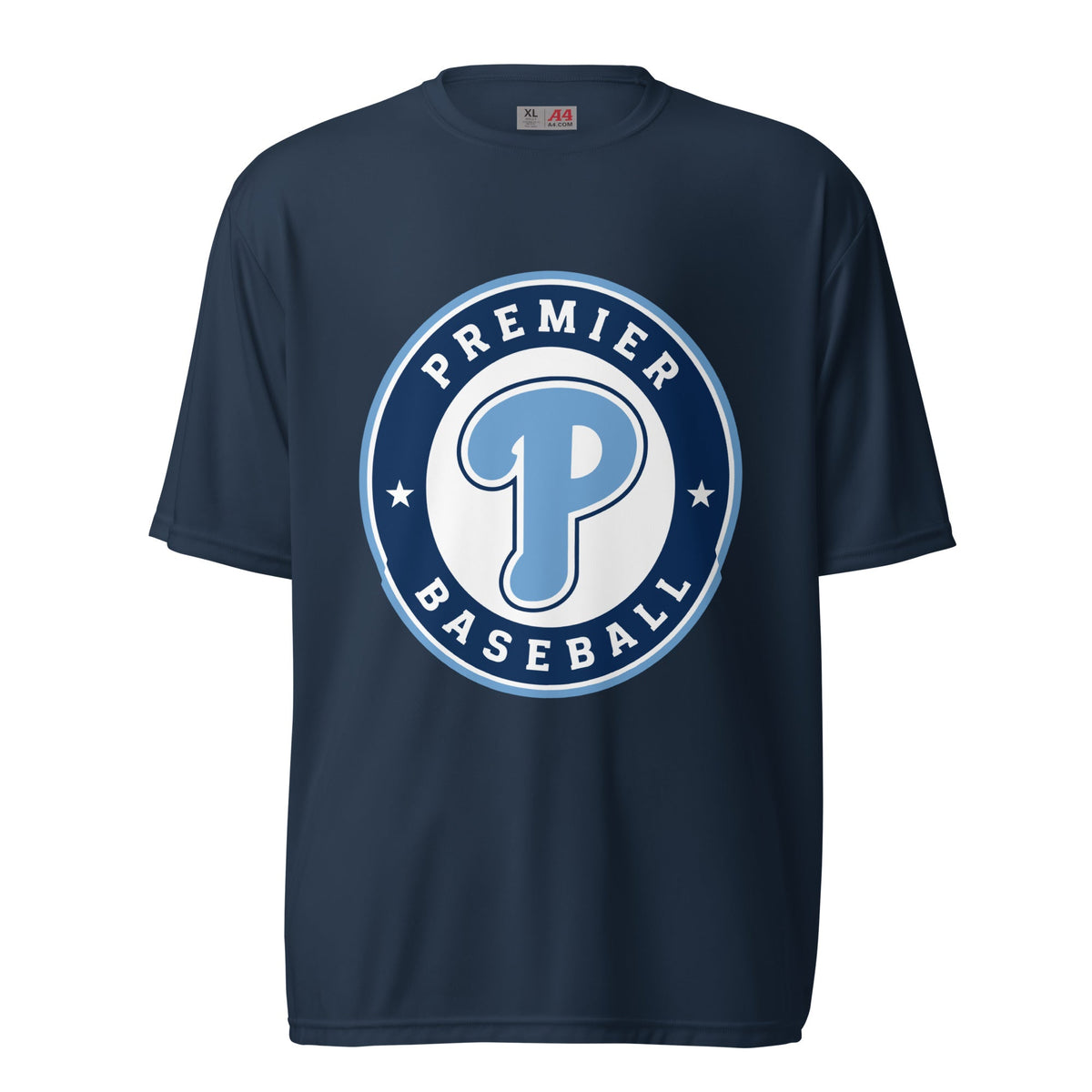 Active | Moisture Wicking Shirt | Premier Baseball | Badge Logo