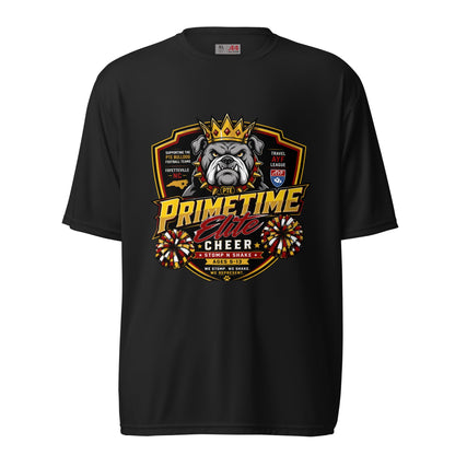 Active | Moisture Wicking Shirt | PTE Bulldog Cheer | Shield Logo
