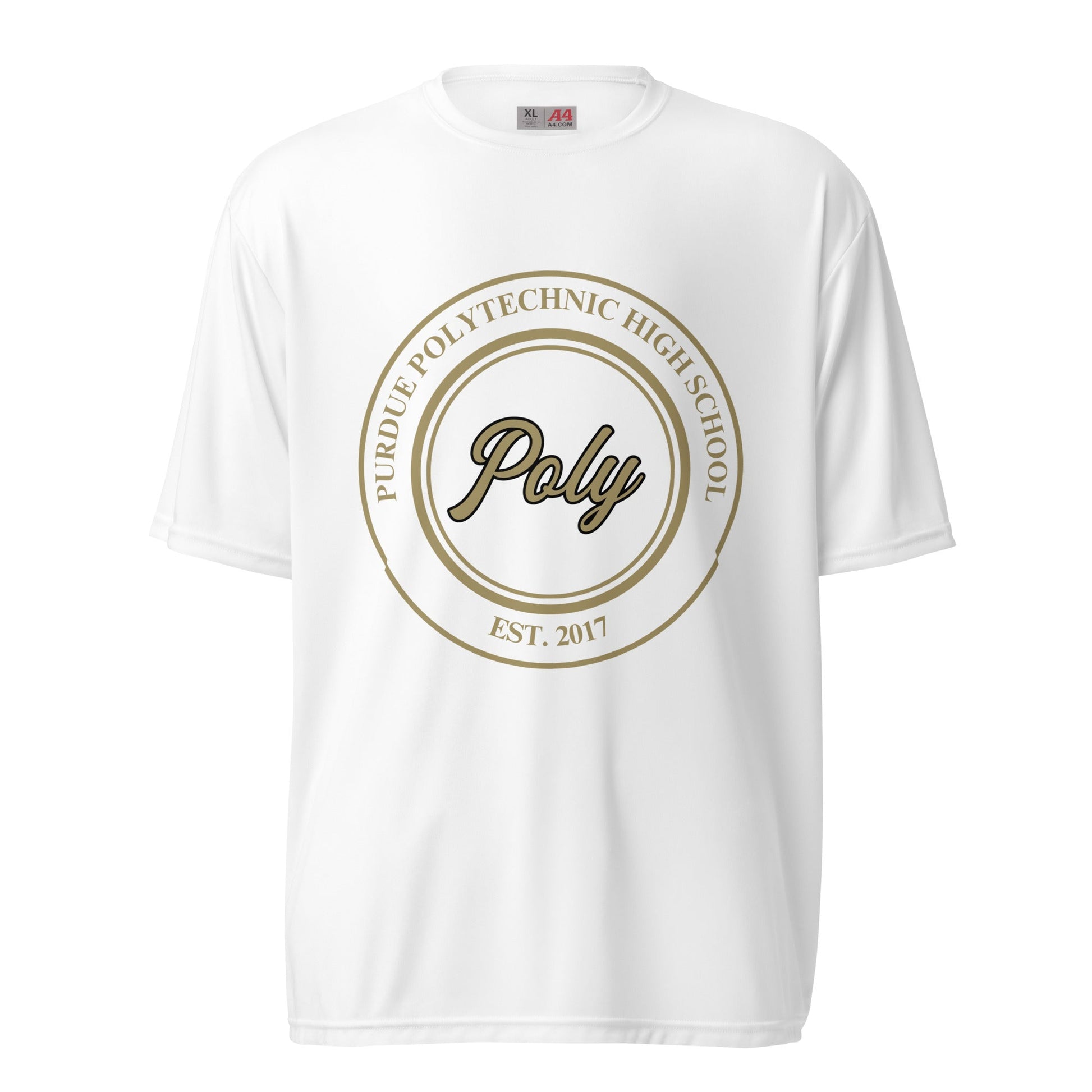 Active | Moisture Wicking Shirt | Purdue Polytechnic High School | Poly Seal Logo