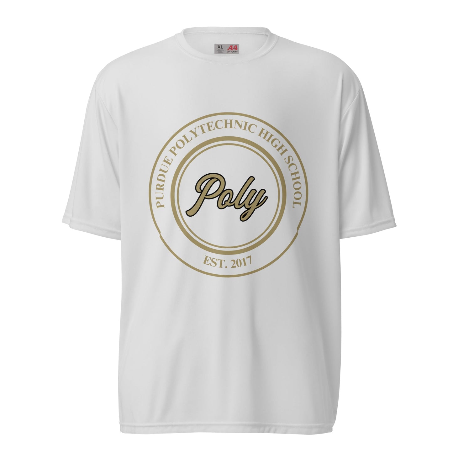 Active | Moisture Wicking Shirt | Purdue Polytechnic High School | Poly Seal Logo