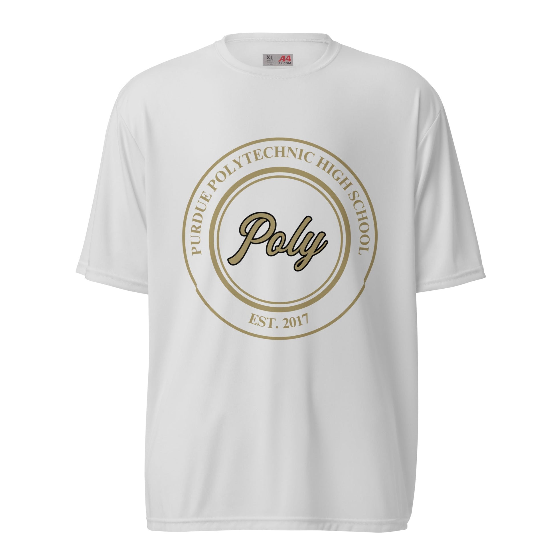 Active | Moisture Wicking Shirt | Purdue Polytechnic High School | Poly Seal Logo