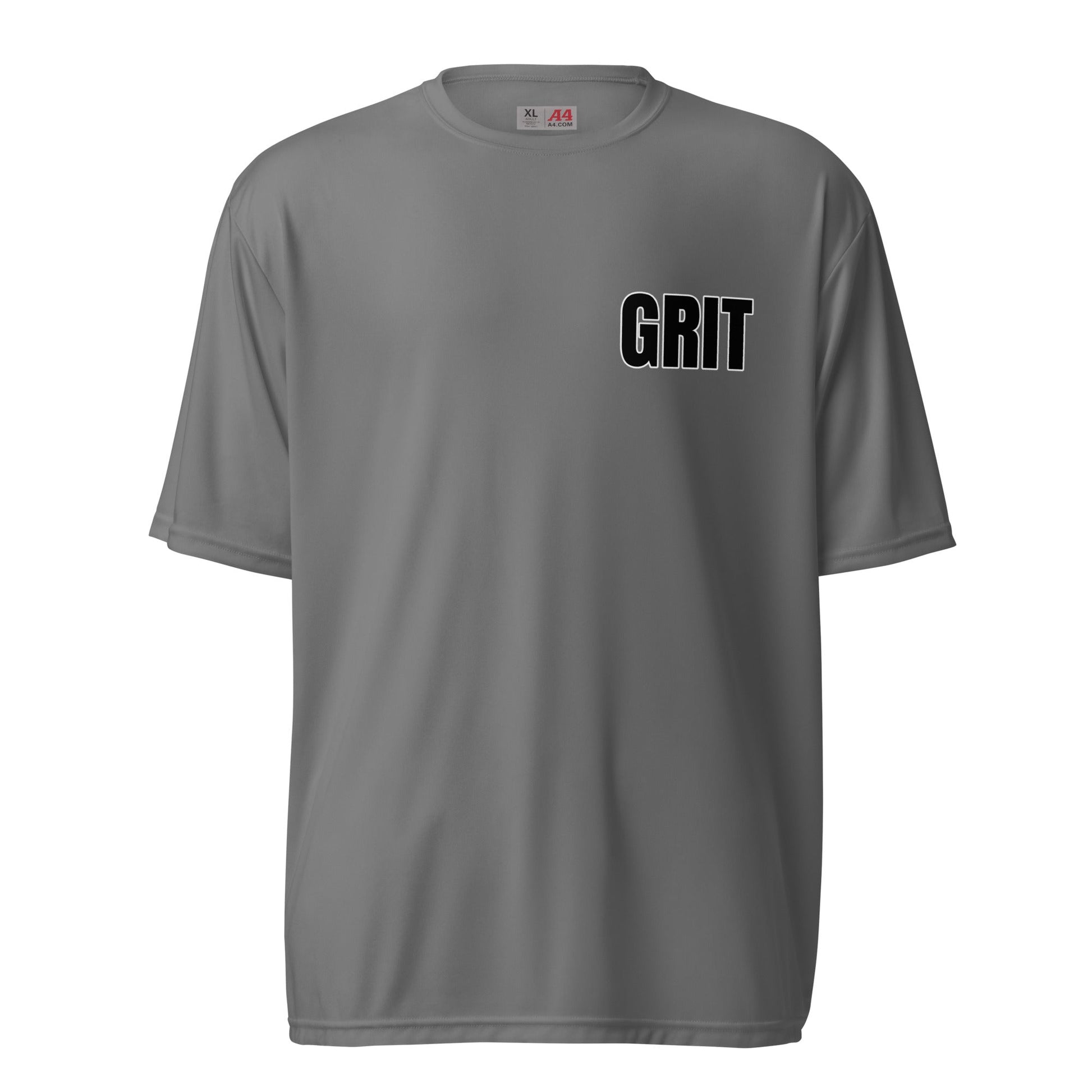 Active | Moisture Wicking Shirt | Pure Grit Softball | Black Logo