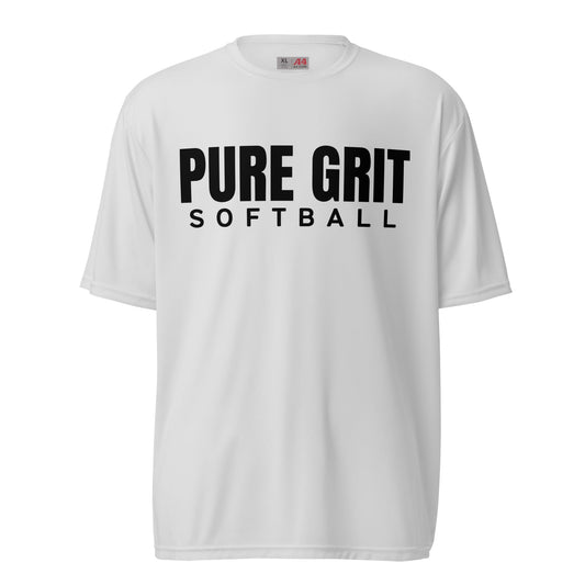 Active | Moisture Wicking Shirt | Pure Grit Softball | Main Logo