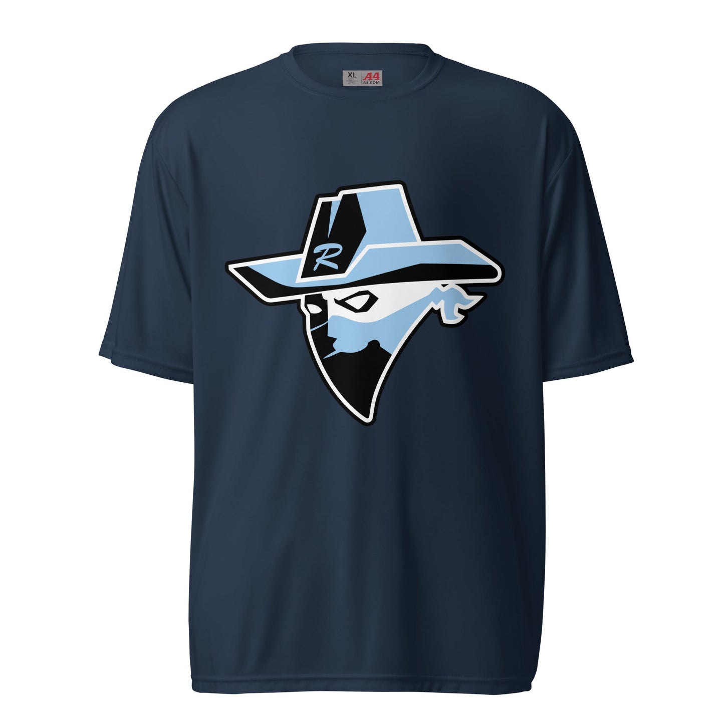 Active | Moisture Wicking Shirt | Rebels baseball club | Emblem Logo