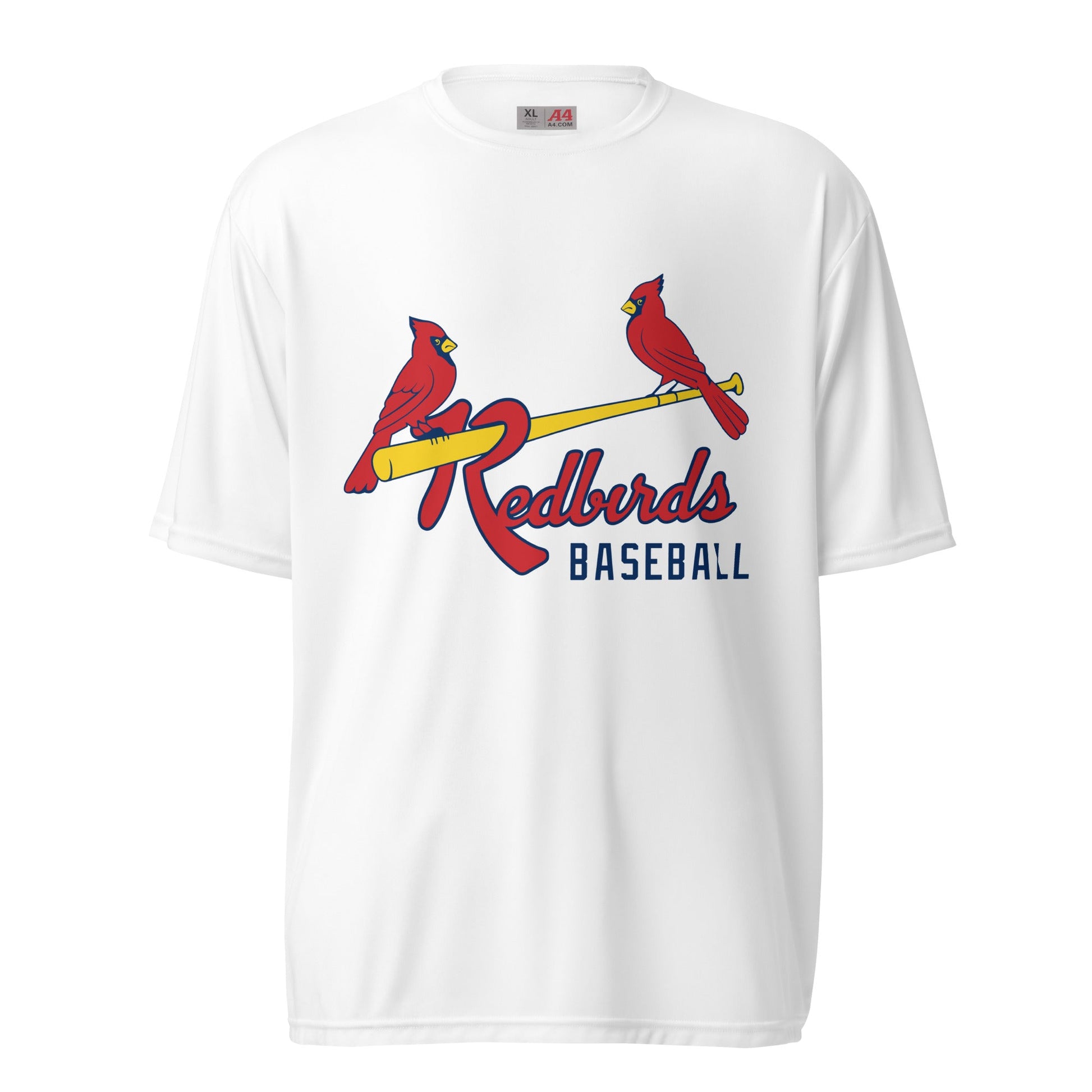 Active | Moisture Wicking Shirt | Redbirds | Redbirds Logo
