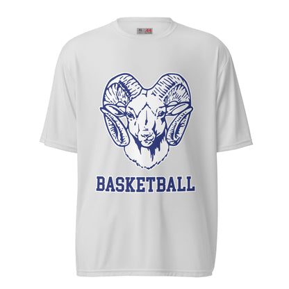 Active | Moisture Wicking Shirt | Rensselaer Rams | Basketball Logo