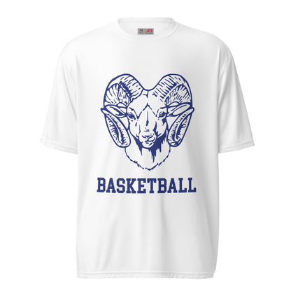 Active | Moisture Wicking Shirt | Rensselaer Rams | Basketball Logo