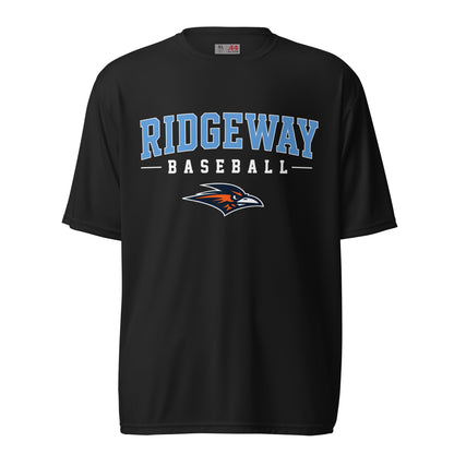 Active | Moisture Wicking Shirt | Ridgeway High School Baseball | Athletics Logo