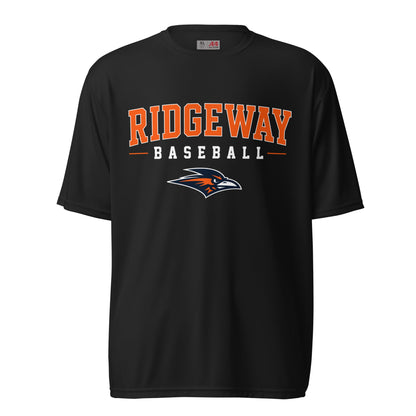 Active | Moisture Wicking Shirt | Ridgeway High School Baseball | Emblem Logo