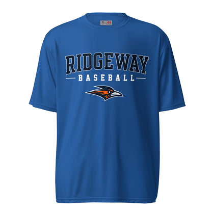 Active | Moisture Wicking Shirt | Ridgeway High School Baseball | Modern Script Logo