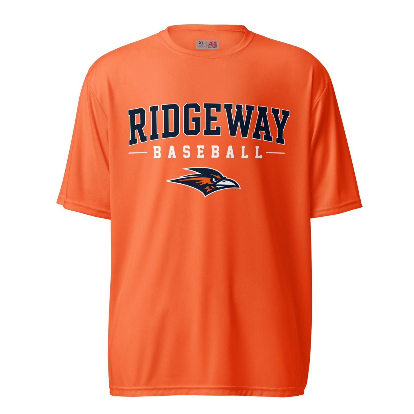 Active | Moisture Wicking Shirt | Ridgeway High School Baseball | Modern Script Logo