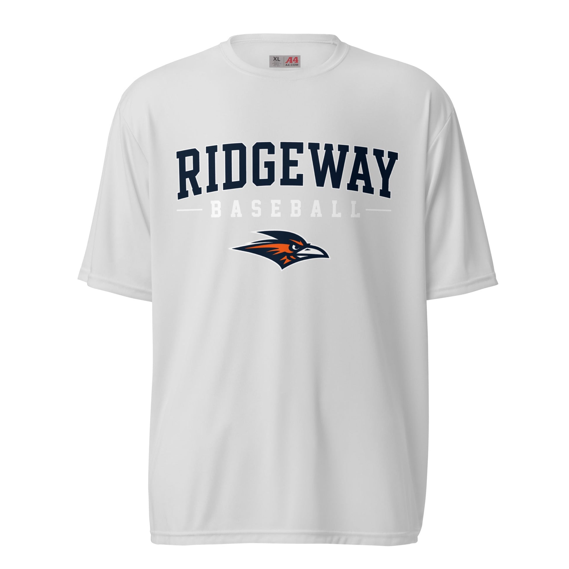 Active | Moisture Wicking Shirt | Ridgeway High School Baseball | Modern Script Logo