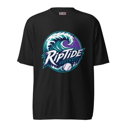 Active | Moisture Wicking Shirt | RipTide Softball | Emblem Logo