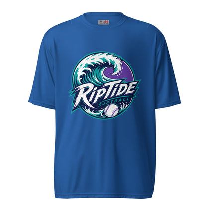 Active | Moisture Wicking Shirt | RipTide Softball | Emblem Logo