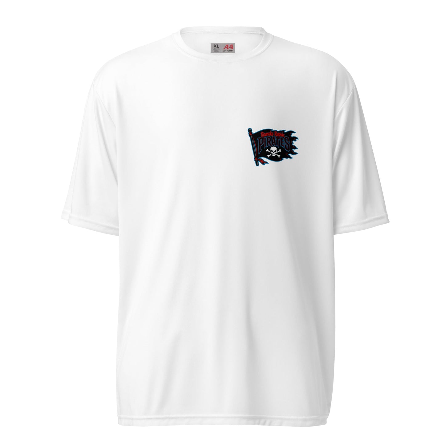 Active | Moisture Wicking Shirt | Roanoke Rapids Pirates | Blackwave Flag Logo