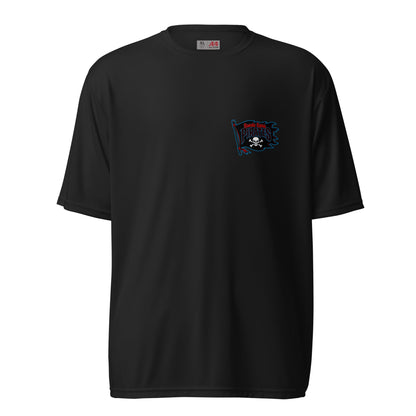 Active | Moisture Wicking Shirt | Roanoke Rapids Pirates | Blackwave Flag Logo