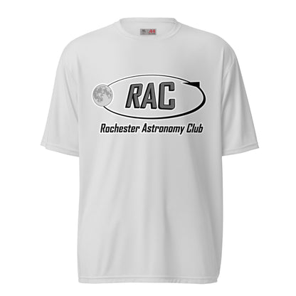 Active | Moisture Wicking Shirt | Rochester Astronomy Club | Orbit Logo