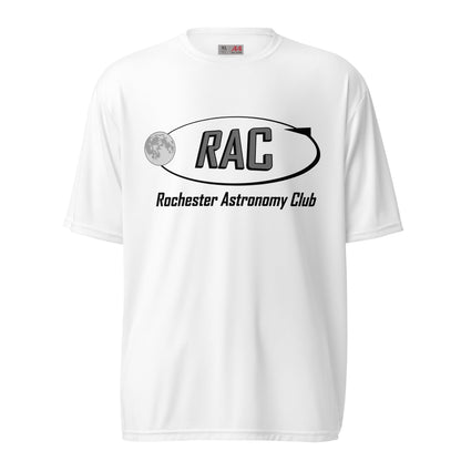 Active | Moisture Wicking Shirt | Rochester Astronomy Club | Orbit Logo