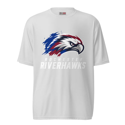 Active | Moisture Wicking Shirt | Rochester Riverhawks | Emblem Logo