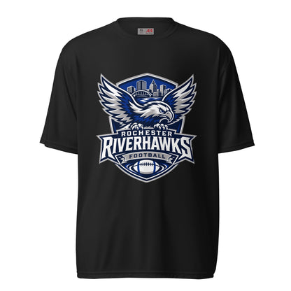 Active | Moisture Wicking Shirt | Rochester Riverhawks | Shield Logo