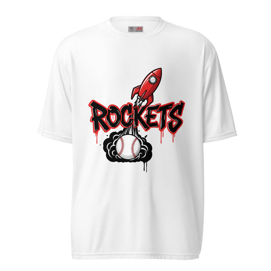 Active | Moisture Wicking Shirt | Rockets Baseball | Alt Logo