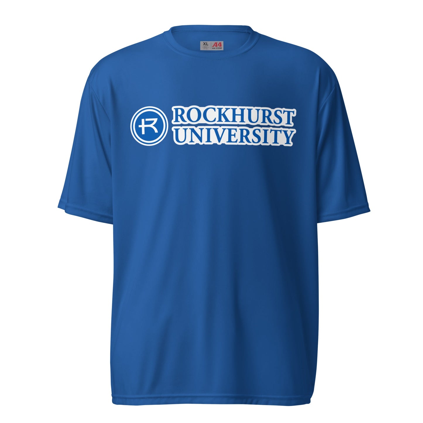 Active | Moisture Wicking Shirt | Rockhurst University - Doctor of Physical Therapy School | Vanguard Institute Logo