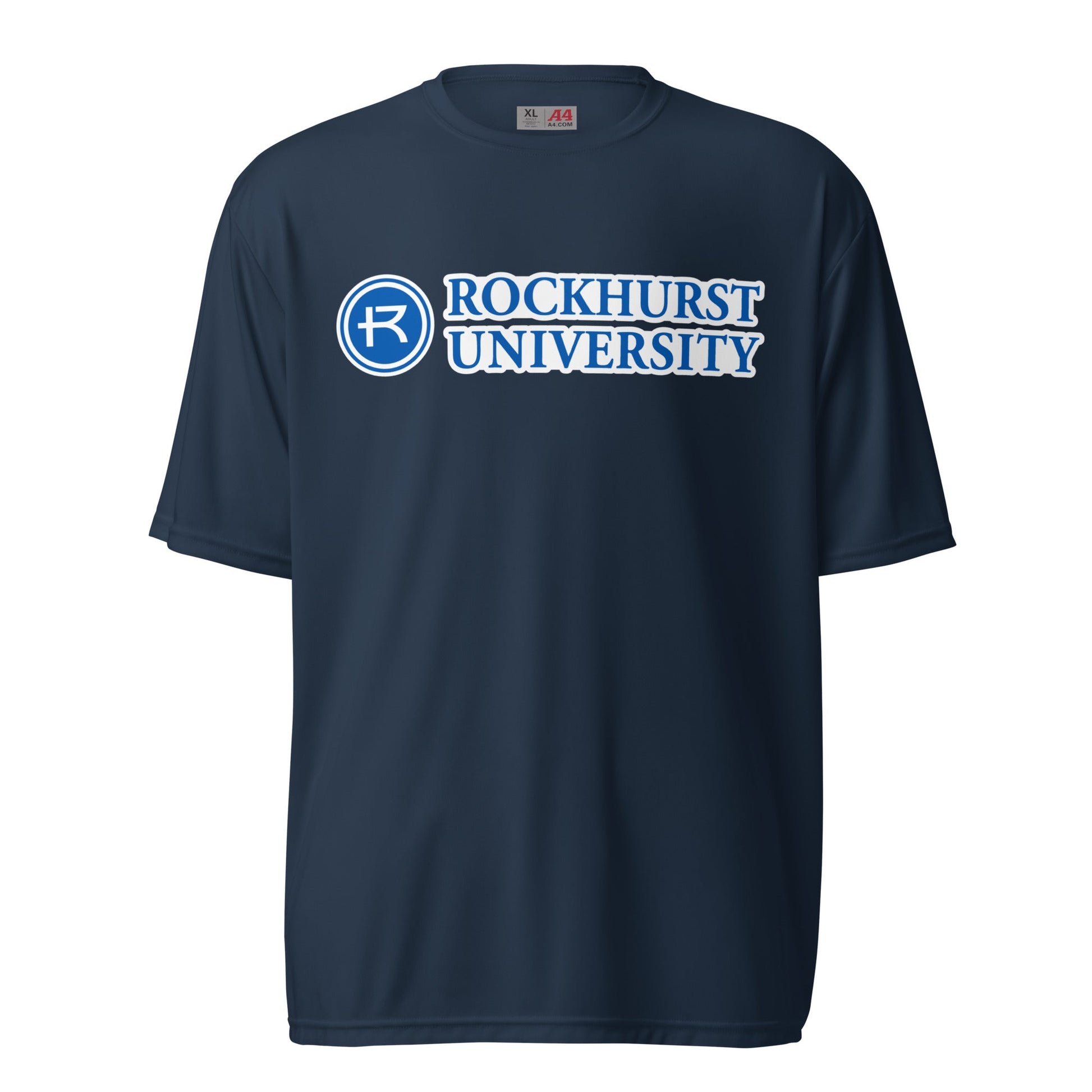 Active | Moisture Wicking Shirt | Rockhurst University - Doctor of Physical Therapy School | Vanguard Institute Logo