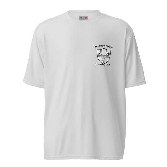 Active | Moisture Wicking Shirt | Rodney Street CC Tennis | Alt Crest Logo