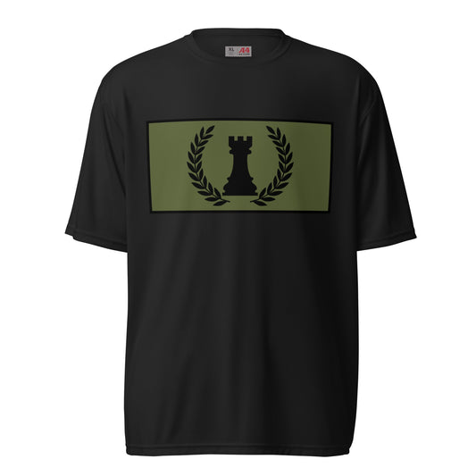 Active | Moisture Wicking Shirt | Rook Defense Solutions | Apex Castle Logo