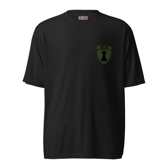 Active | Moisture Wicking Shirt | Rook Defense Solutions | Crest Logo