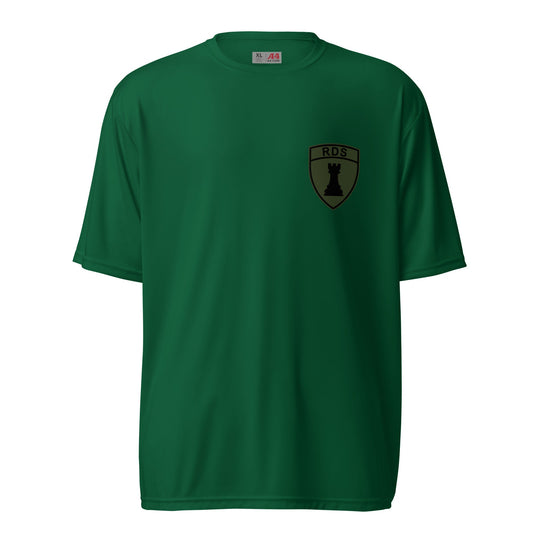 Active | Moisture Wicking Shirt | Rook Defense Solutions | Crest Logo