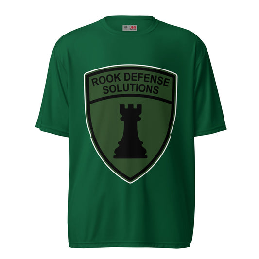 Active | Moisture Wicking Shirt | Rook Defense Solutions | Emblem Logo