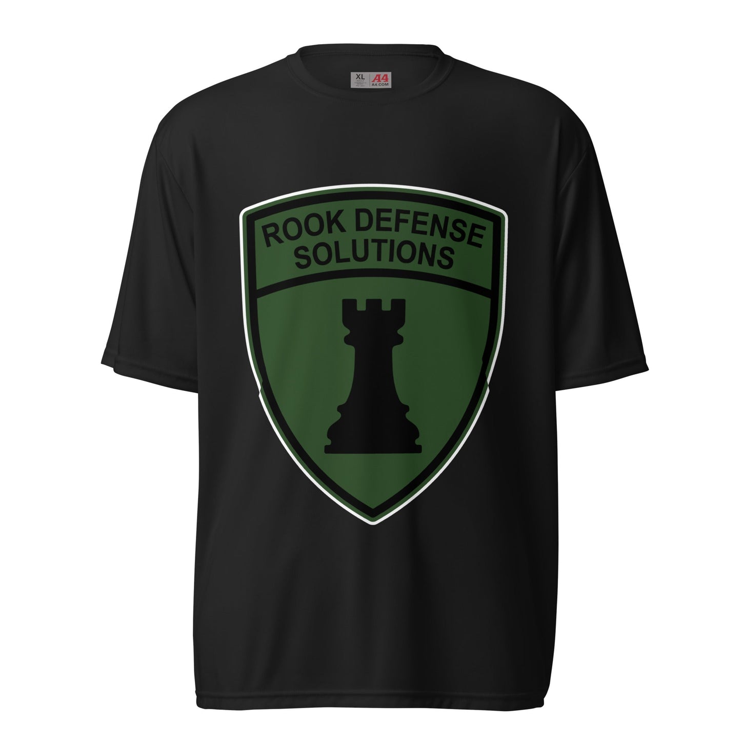 Active | Moisture Wicking Shirt | Rook Defense Solutions | Emblem Logo
