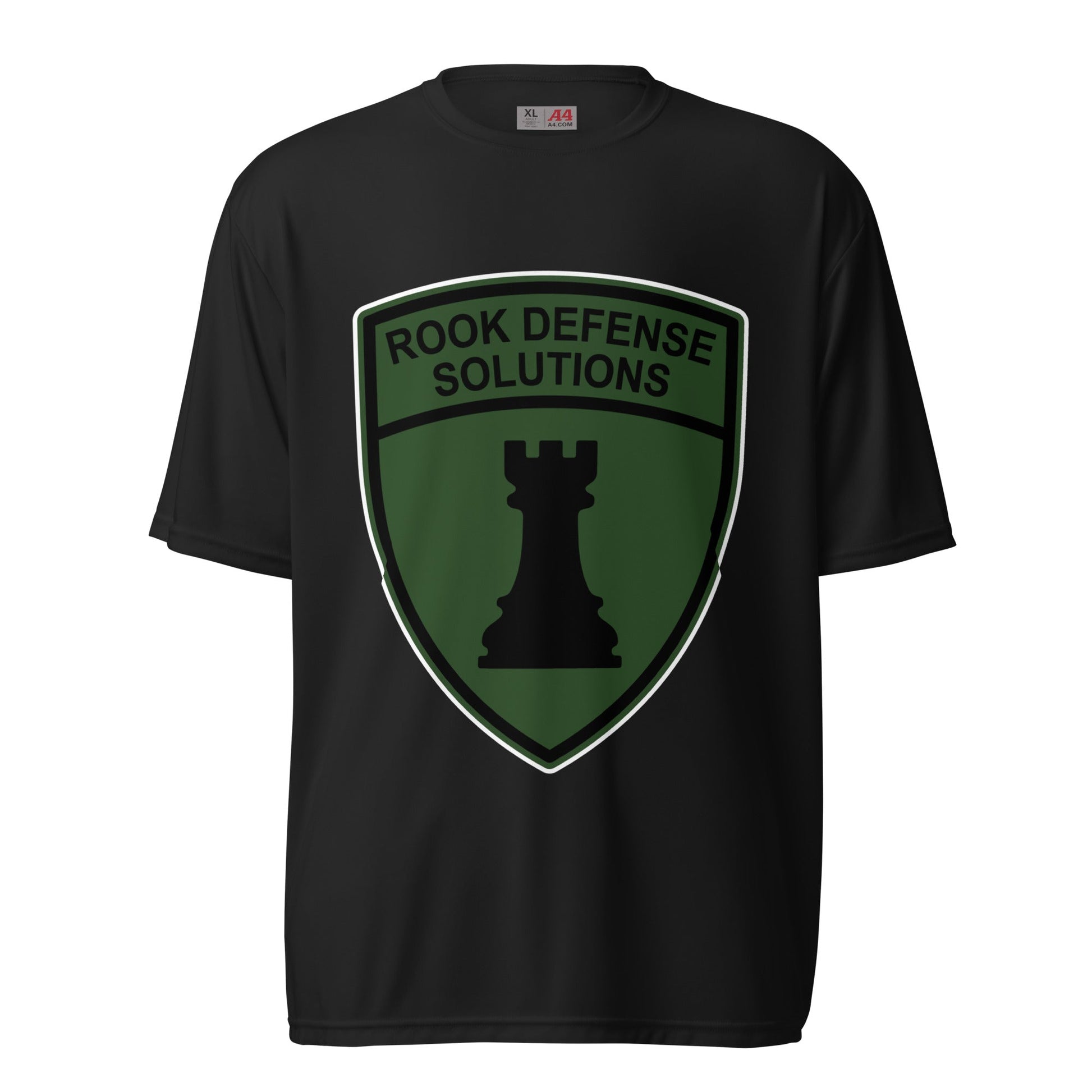 Active | Moisture Wicking Shirt | Rook Defense Solutions | Emblem Logo