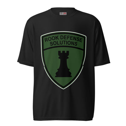 Active | Moisture Wicking Shirt | Rook Defense Solutions | Emblem Logo