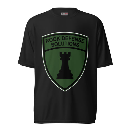 Active | Moisture Wicking Shirt | Rook Defense Solutions | Emblem Logo