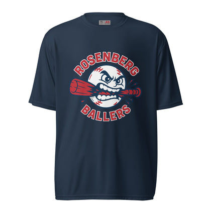 Active | Moisture Wicking Shirt | Rosenberg Ballers | Vanguard Logo