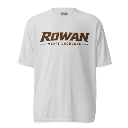 Active | Moisture Wicking Shirt | Rowan Men’s Lacrosse | Modern Script Logo