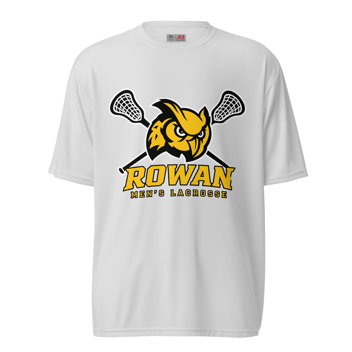 Active | Moisture Wicking Shirt | Rowan Men’s Lacrosse | Vanguard Logo