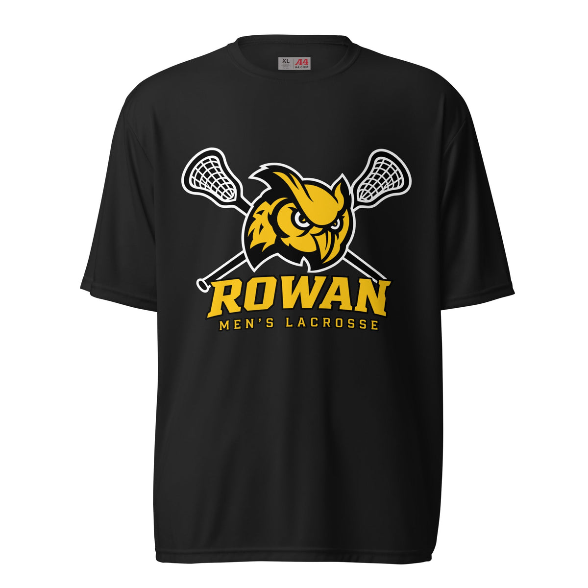 Active | Moisture Wicking Shirt | Rowan Men’s Lacrosse | Vanguard Logo
