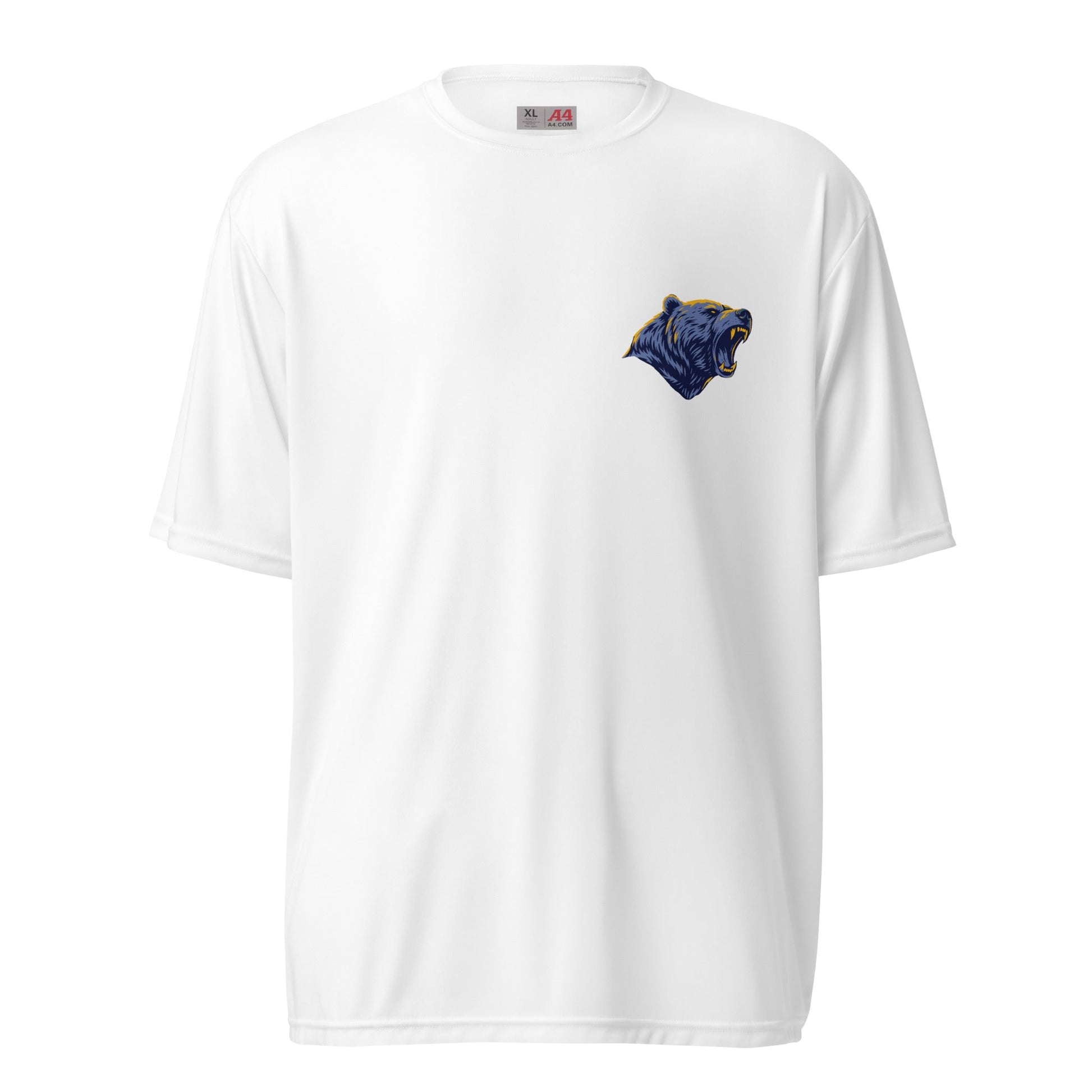 Active | Moisture Wicking Shirt | Rutherford County Grizzlies Football | Mascot Logo