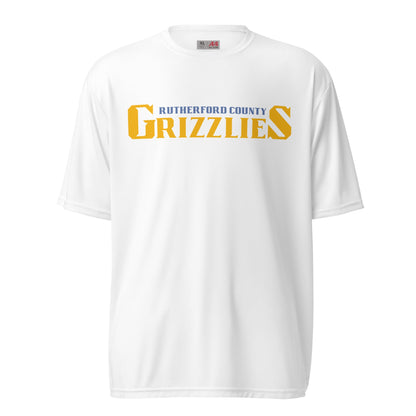 Active | Moisture Wicking Shirt | Rutherford County Grizzlies Football | Script Logo