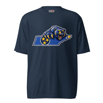 Active | Moisture Wicking Shirt | Rutherford County Grizzlies Football | Tennessee Logo